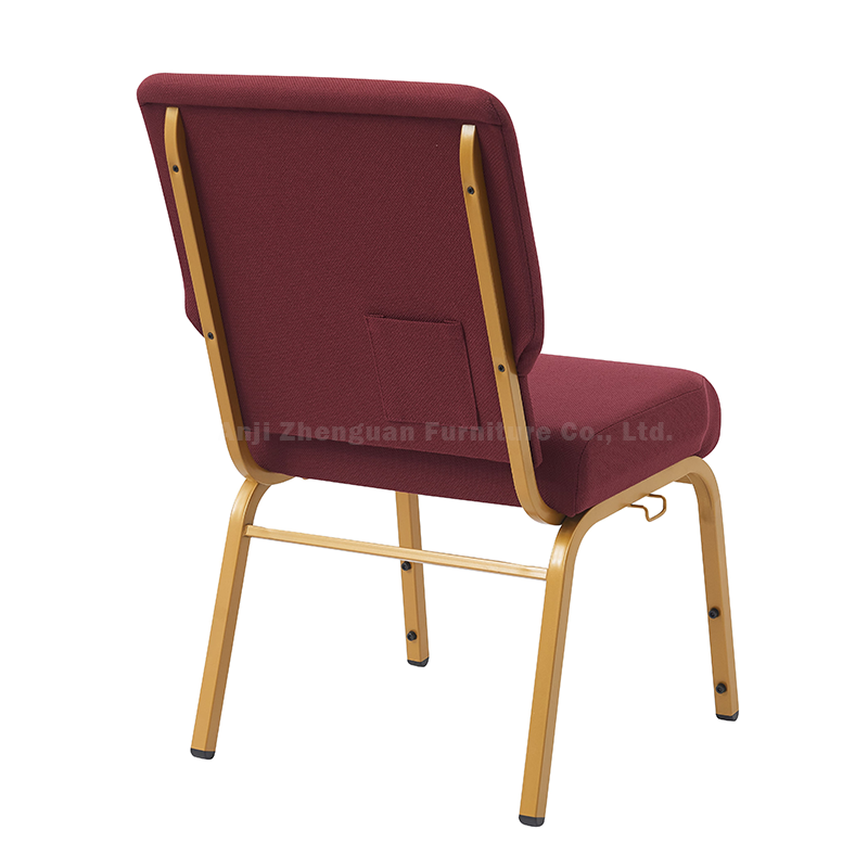 Furniture Upholstered Sanctuary Chair Stacking Church Chairs (ZG13-001)