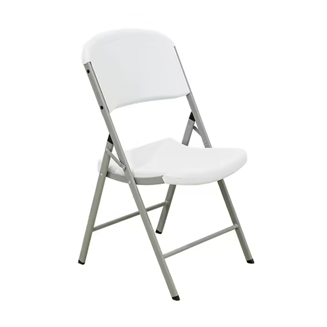 Garden Outdoor Plastic Folding Resin White Chair Restaurant Hotel Foldable Wedding Event Chairs for Camping(ZG26-013)