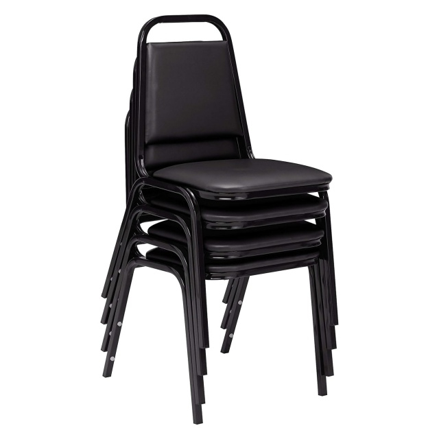 Stackable Comfortable Upholstered Seats Metal Banquet Chairs(ZG10-001)
