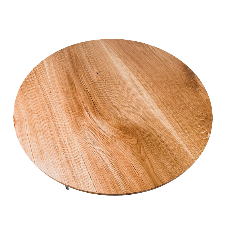 Custom Design Unfinished Compact Laminate HPL Table Tops Dia 60-100cm Round Composite Phenolic Resin HPL Table Tops TOP48OW