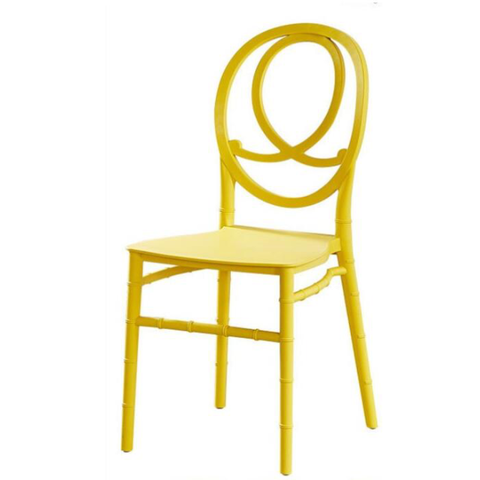 Cheap Wholesale Rental Stackable Chiavari PP Plastic Portable Dining Party Wedding Banquet Chair (ZG50-027)