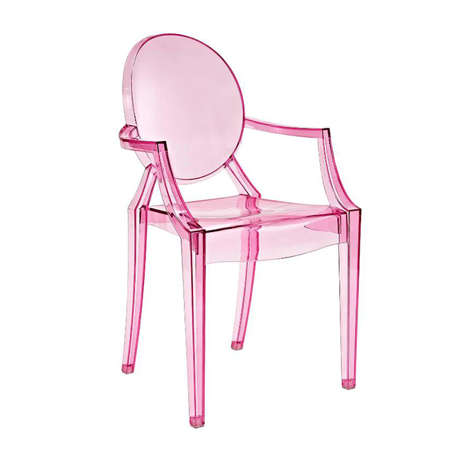 Factory Supply Stackable Portable Outdoor Wedding Plastic Arms Chair Folding Dining Banquet Event Chair (ZG50-026)