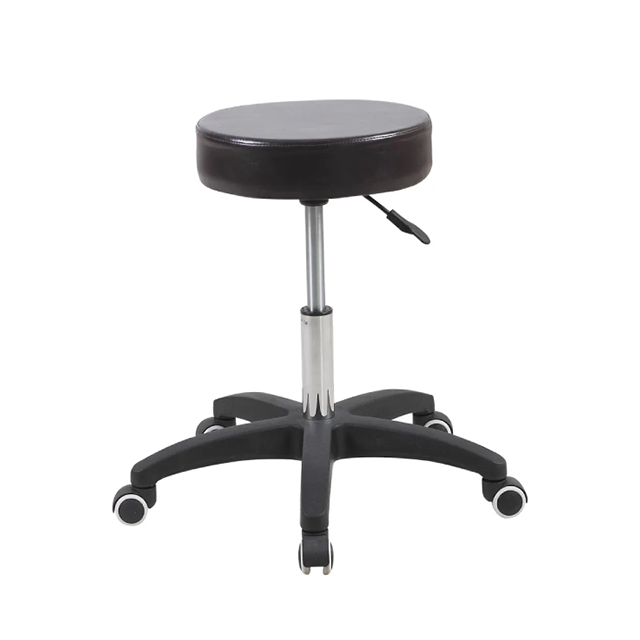 Adjustable Master Chair Beauty Salon Furniture Saddle Stool with Wheels (ZG29-007)