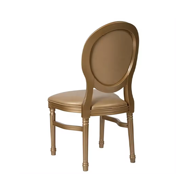 Manufacturer Mid-century Living Room Louis Wood Stacking Banquet Chair(ZG11-006)