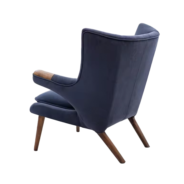 Factory Custom-made Single Seat Sofa Lazy Armchair Nordic Furniture Sofa Home Elegant Living Room Chair (ZG19-021)