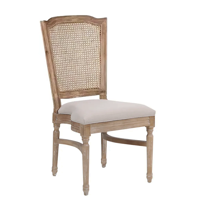 Home Furniture Modern Hot Selling Popular Manufacturer Backrest Wood Louis Dining Chair (ZG16-099)