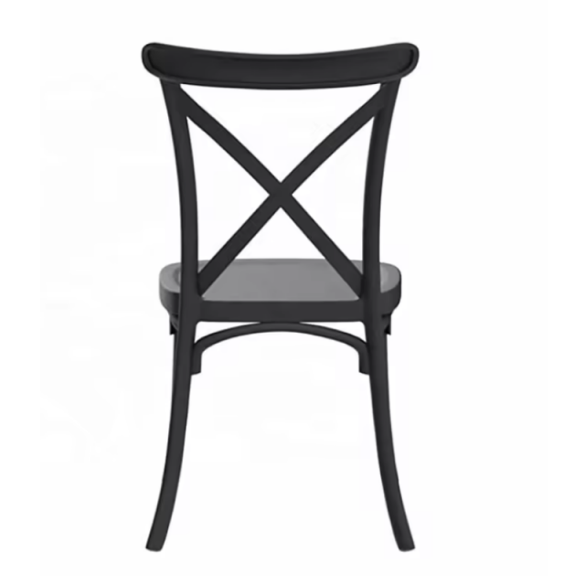 Wholesale Modern Stackable Cross Back Plastic Banquet Chair for Wedding Event Party (ZG50-010)