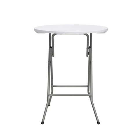 Hot Sale Durable 24'' Folding Plastic Round Table for Outdoor Events Party Restaurant Bar