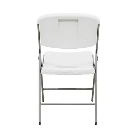 Garden Outdoor Plastic Folding Resin White Chair Restaurant Hotel Foldable Wedding Event Chairs for Camping(ZG26-013)