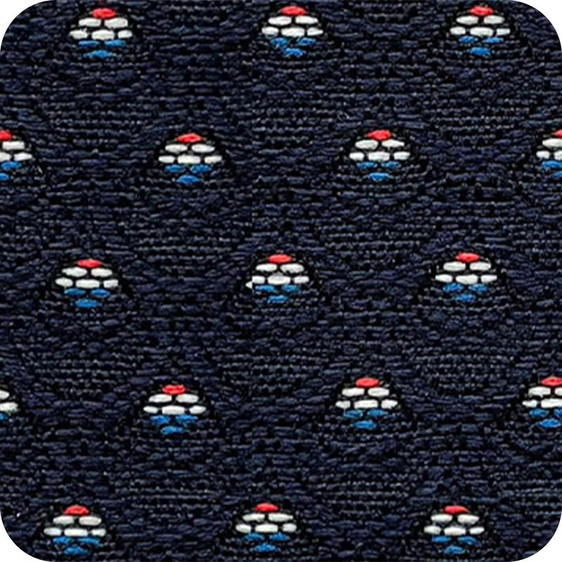 Fabric with Patterned Color Swatches for Banquet and Church Chairs