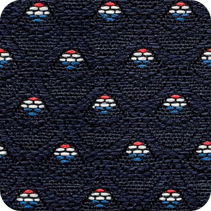 Fabric with Patterned Color Swatches for Banquet and Church Chairs