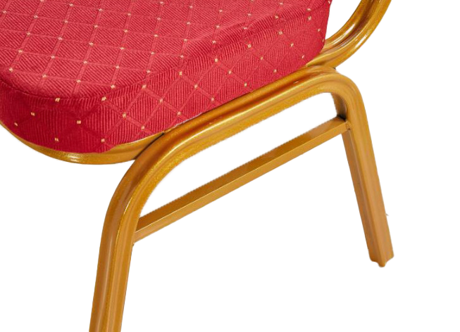 High Quanlity Stackable Metal Steel Fabric Dining Banquet Chair(ZG50-006)