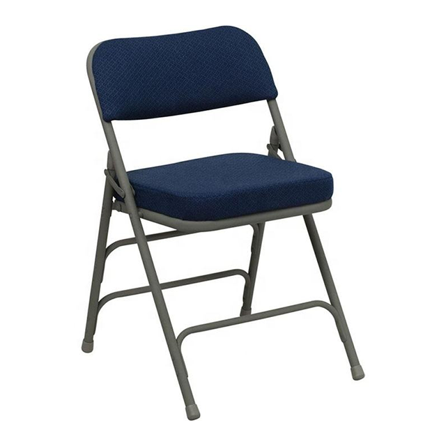 Wholesale Metal Simple Garden Furniture Wedding Event Banquet Reception Metal Folding Chair for Outdoor and Indoor (ZG26-008)