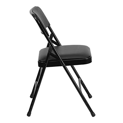 Manufactures Cheap Price Space Saving Padded Metal Tube Garden Party Folding Chair (ZG26-010)