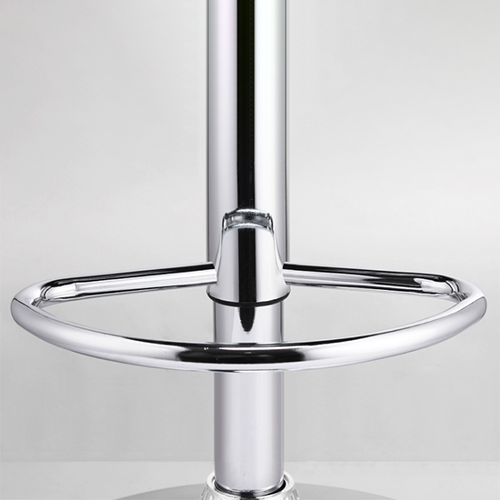 Gray PU Counter Chair 360 Swivel Gas Spring Bar Stools with Arms