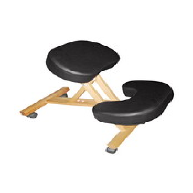 Hot Selling Portability Posture Correction Ergonomic Kneeling Folding Wooden Kneeling Stool Chair for Massage Use (ZG28C-003)