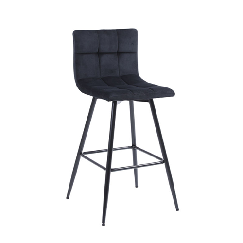 Hot Selling Restaurant Cafe Dining Modern Lounge Furniture Metal Stool Bar Chair (ZG21-007)