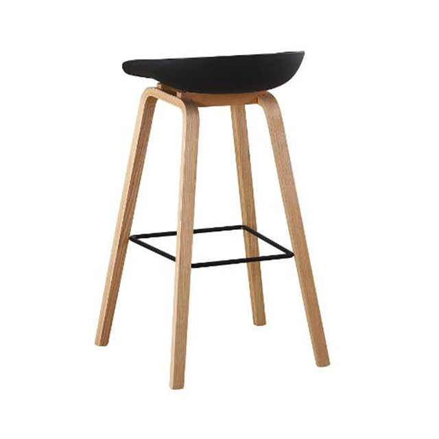 Simple Modern Design Cafe Shop PP Nordic Outdoor Plastic Luxury Bar Chairs(ZG25-033)