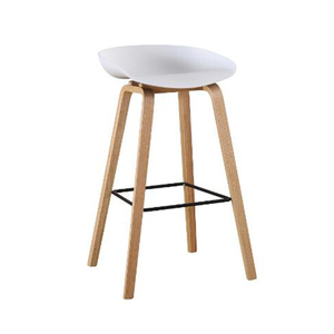 Simple Modern Design Cafe Shop PP Nordic Outdoor Plastic Luxury Bar Chairs(ZG25-033)
