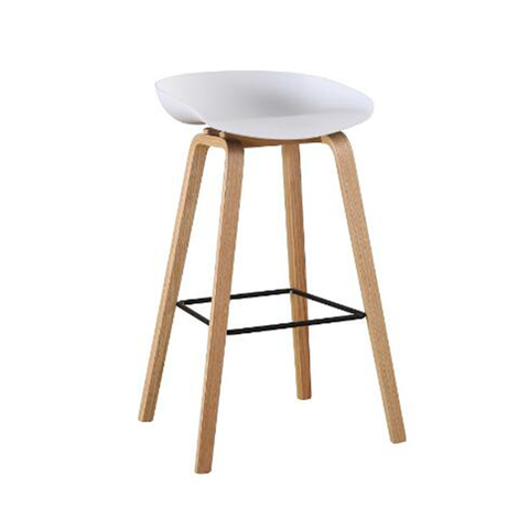 Simple Modern Design Cafe Shop PP Nordic Outdoor Plastic Luxury Bar Chairs(ZG25-033)