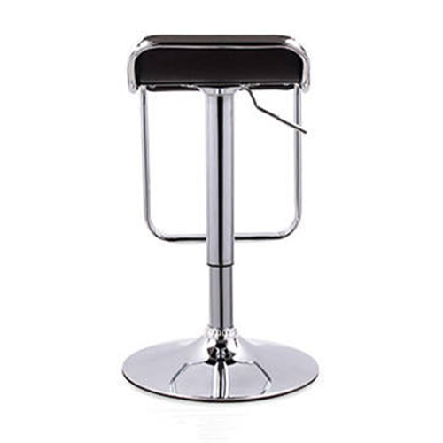 PU Leather Upholstered Counter Height Adjusted Bar Stools High Backless Chair