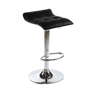 Contemporary Furniture Red Faux Leather Counter Height Adjustable Chair Swivel Bar Stools