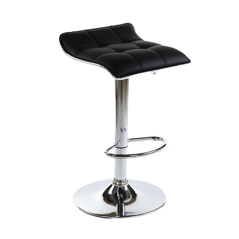 Contemporary Furniture Red Faux Leather Counter Height Adjustable Chair Swivel Bar Stools