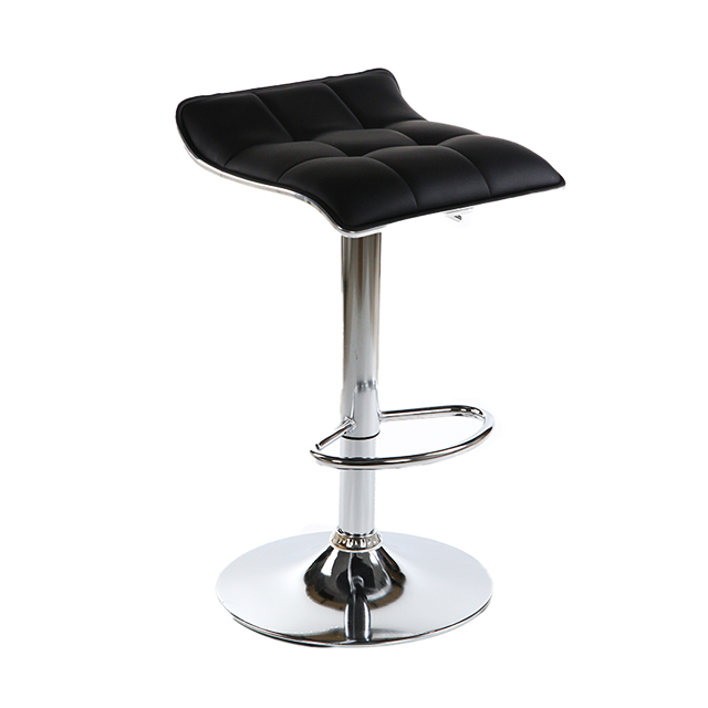 Contemporary Furniture Red Faux Leather Counter Height Adjustable Chair Swivel Bar Stools