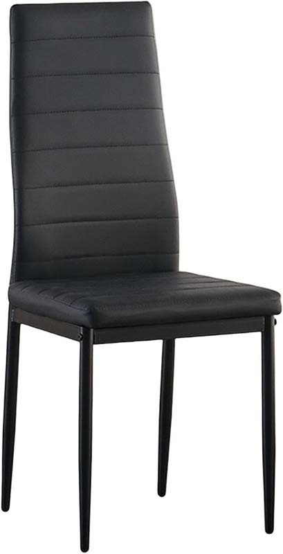 Home Fixed wooden living room table party bistro dining chair hot ZG23-089