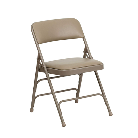 Metal Simple Portable Resin Folding Camping Chairs Padded Chair Garden Modern Folding Chair for Outdoor and Indoor (ZG26-007)