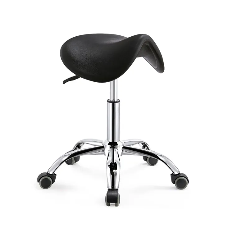 Ergonomic Modern Saddle Seat Swivel Pu Leather Massage Stool Chair(ZG29-002)