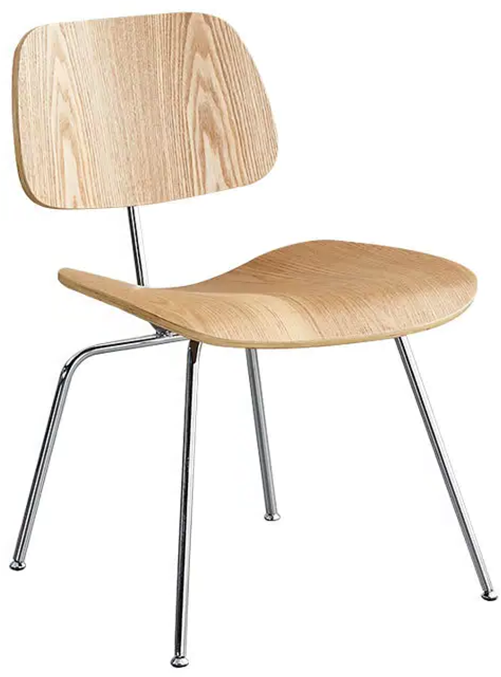 Simple Modern Leisure Chair with Corduroy Fabric Bow-Shaped Backrest for Study Office Comfortable Long Sitting(ZG23-103)