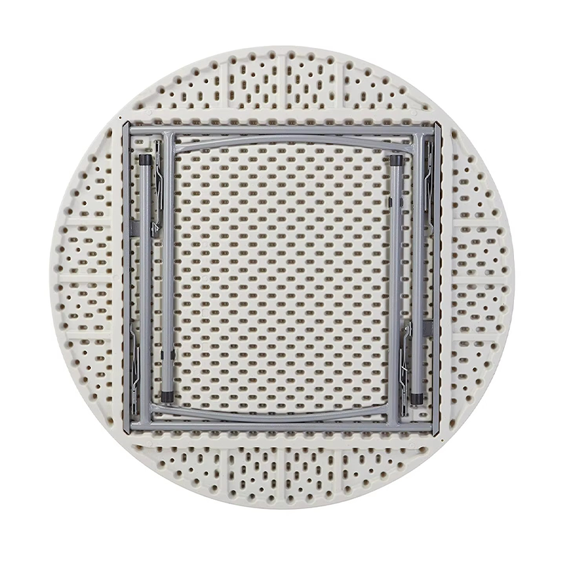 Factory Direct Sales Portable Plastic Folding Round Table, Party Table 152cm Round Table