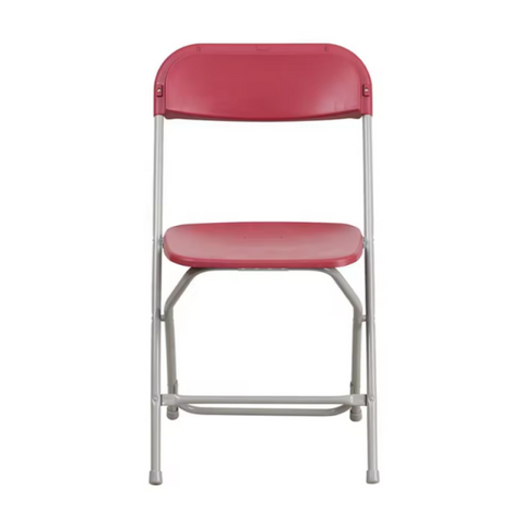 China Wholesale Modern PP Plastic Seat Metal Popular Simple Garden Folding Chair(ZG26-001)