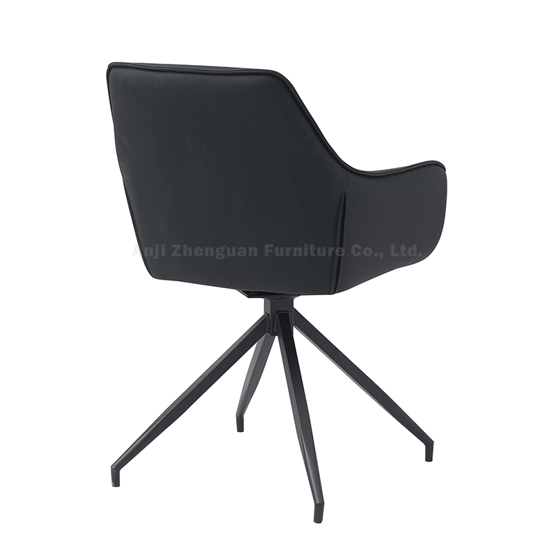 360 Rotation Upholstered Armchair Comfy Leisure Accent Chair with Large Padded Seat (ZG23-087)