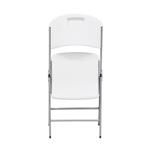 Garden Outdoor Plastic Folding Resin White Chair Restaurant Hotel Foldable Wedding Event Chairs for Camping(ZG26-013)