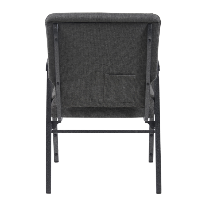 Wholesale Cheap Stackable 20.5'' Wide Gray Church Chair with Armrest for Auditorium Worship(ZG13-009)