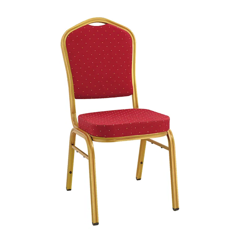 High Quanlity Stackable Metal Steel Fabric Dining Banquet Chair(ZG50-006)