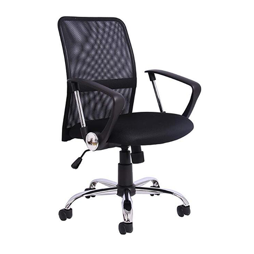Black Mesh Gaming Computer Chairs Staff Desk 360 Rotation Chair with Castors ZG27-002