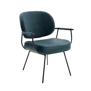 Wholesale Home Leisure Chair Upholstery Soft High Back Velvet Fabric Dining Chair(ZG23-079)