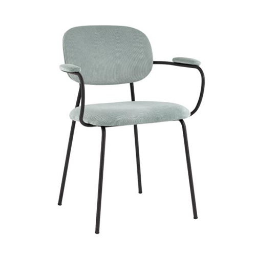 Wholesale Home Leisure Chair Upholstery Soft High Back Velvet Fabric Dining Chair(ZG23-079)