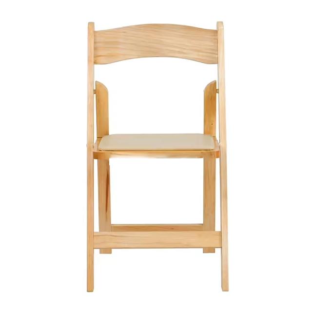 China suppliers Wholesale Wooden Chair Dining Folding Chairs for Wedding Party Events (ZG26-012)