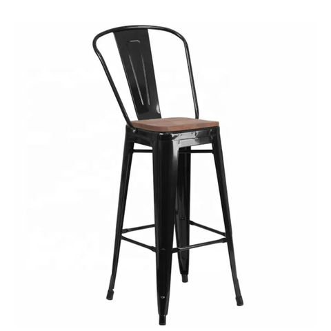 Wholesale Modern High Quality Metal Tolix Industrial Bistro Dining Chair (ZG21-051)