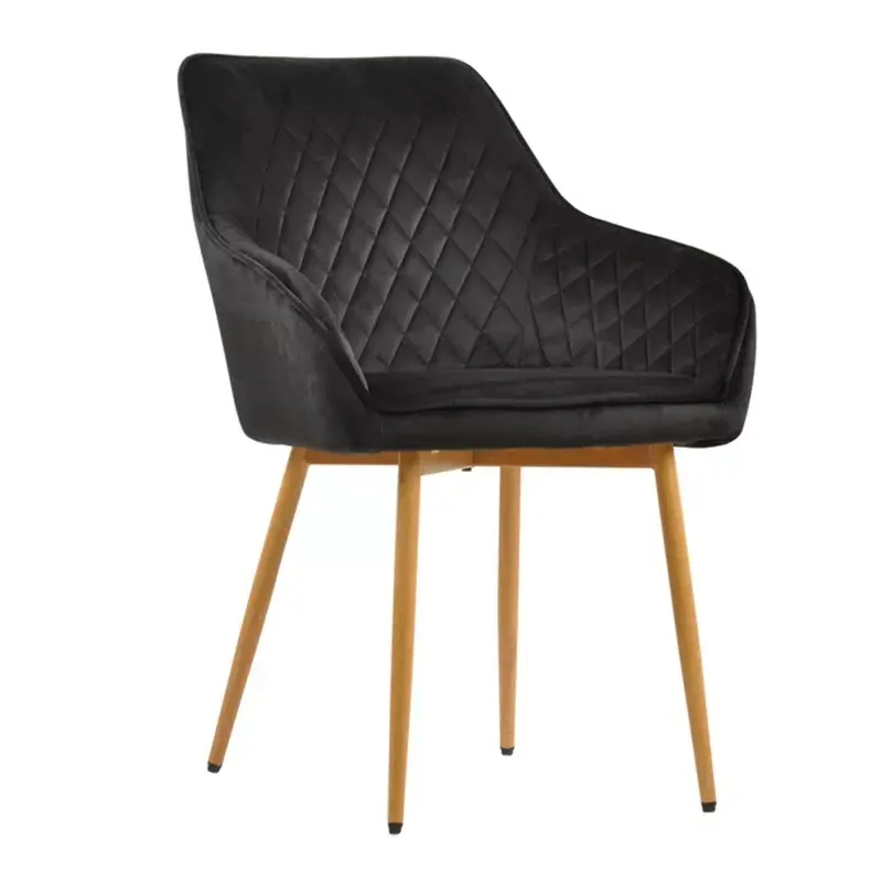 Hot Selling Modern Restaurant Banquet Hotel Cafe Chair Wood Dining Chair with Armrest (ZG16-030)