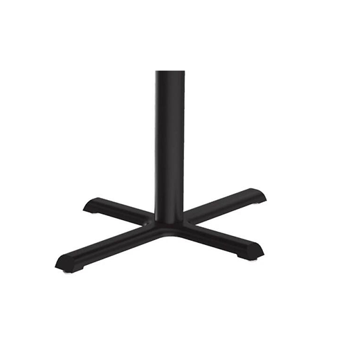 Commercial Furniture Coffee Table Legs Metal Restaurant Dining Table base 22" x 29" spider Black with column