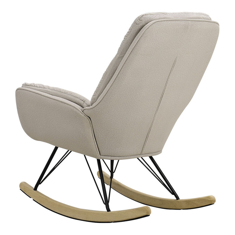 Nordic Hot Sale Living Room Soft Relax Chair High Back Seating Rocking Chair(ZG31-006)