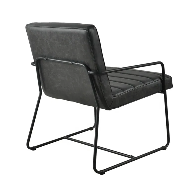 Manufacturer Hot Selling Metal Leisure Accent Chair with Armrest (ZG20-022)