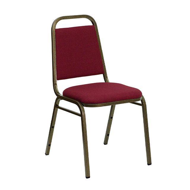 Professional Manufacturer Modern Stackable Fabric Banquet Chair with Metal legs(ZG10-010)