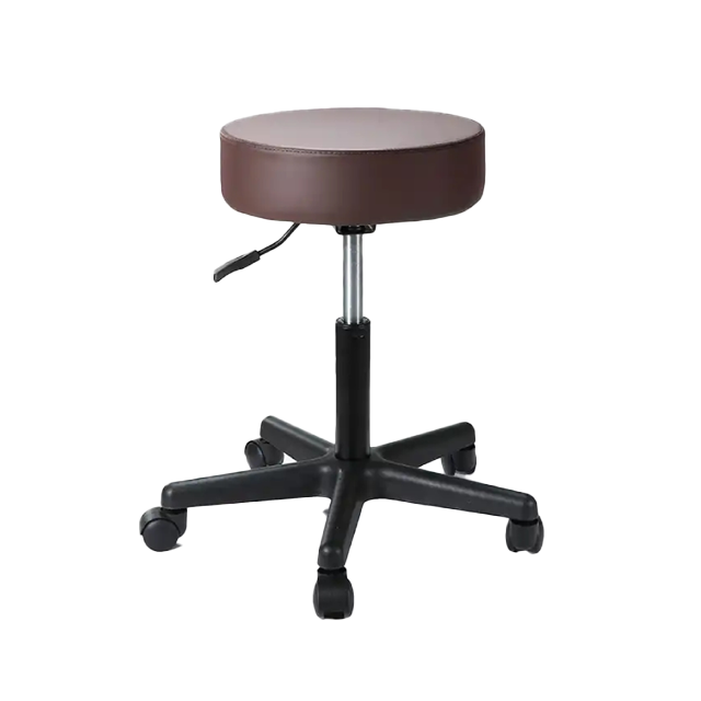 Adjustable Master Chair Beauty Salon Furniture Saddle Stool with Wheels (ZG29-007)