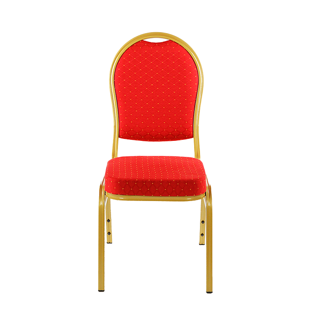 Wholesale High Quanlity and Low Price Fabric Stackable Bistro Metal Dining Banquet Chair(ZG50-007)